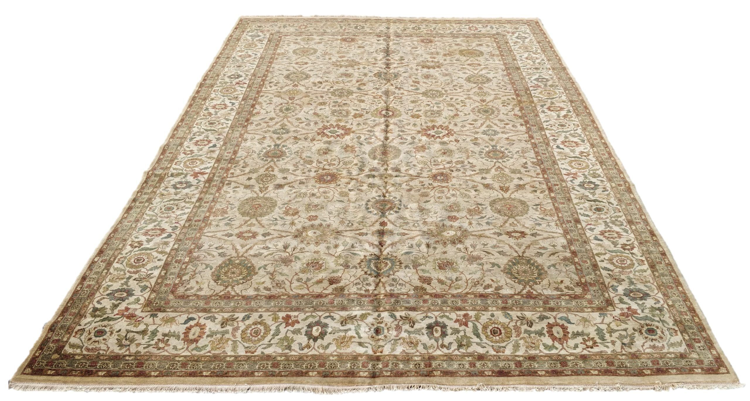 14X21 Light Brown Modern Age Agra Rug 1 0683491 Scaled 1