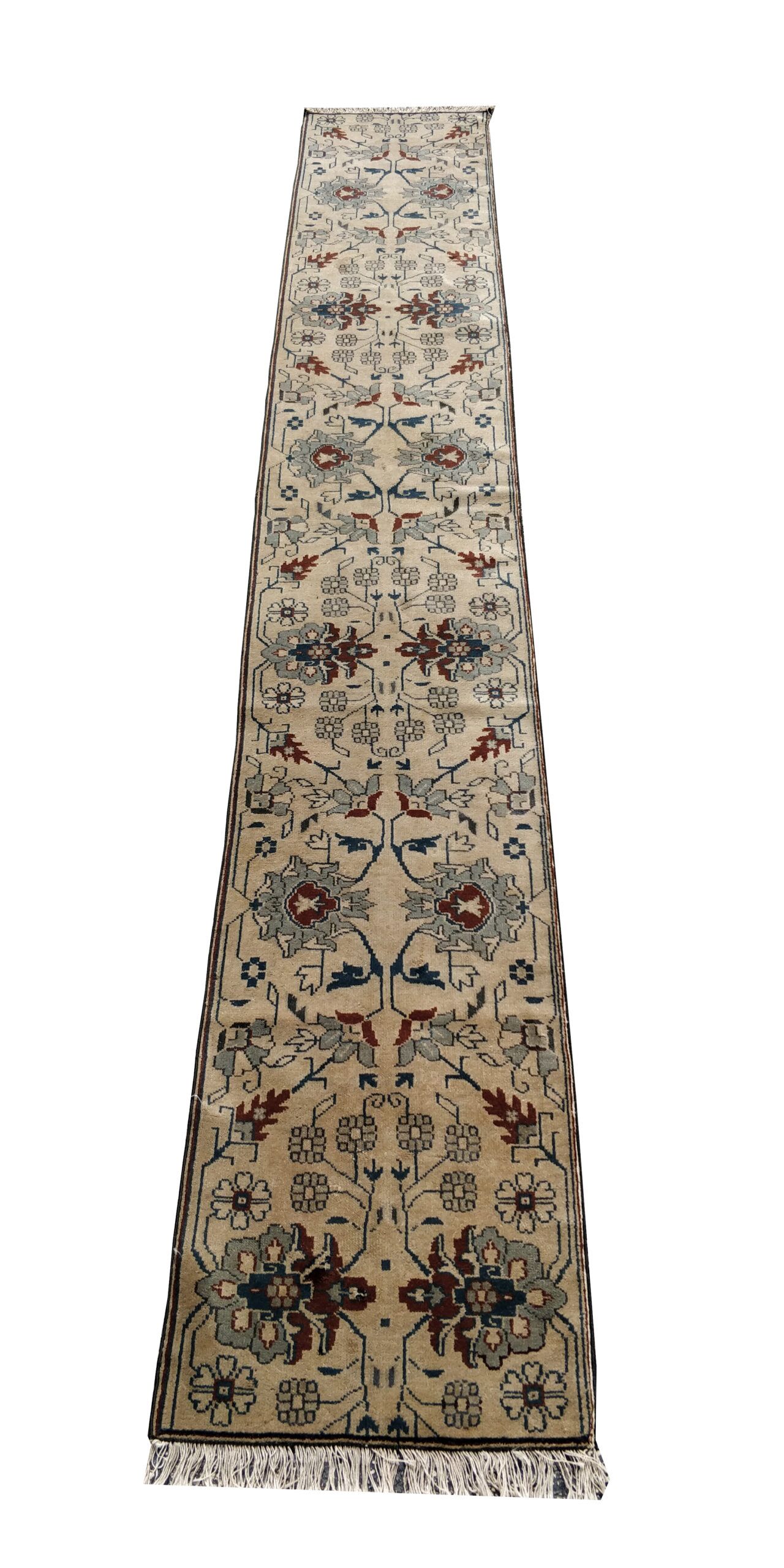 12Ft Light Brown Semi Antique Mahal Rug 1 0684275 Scaled 1
