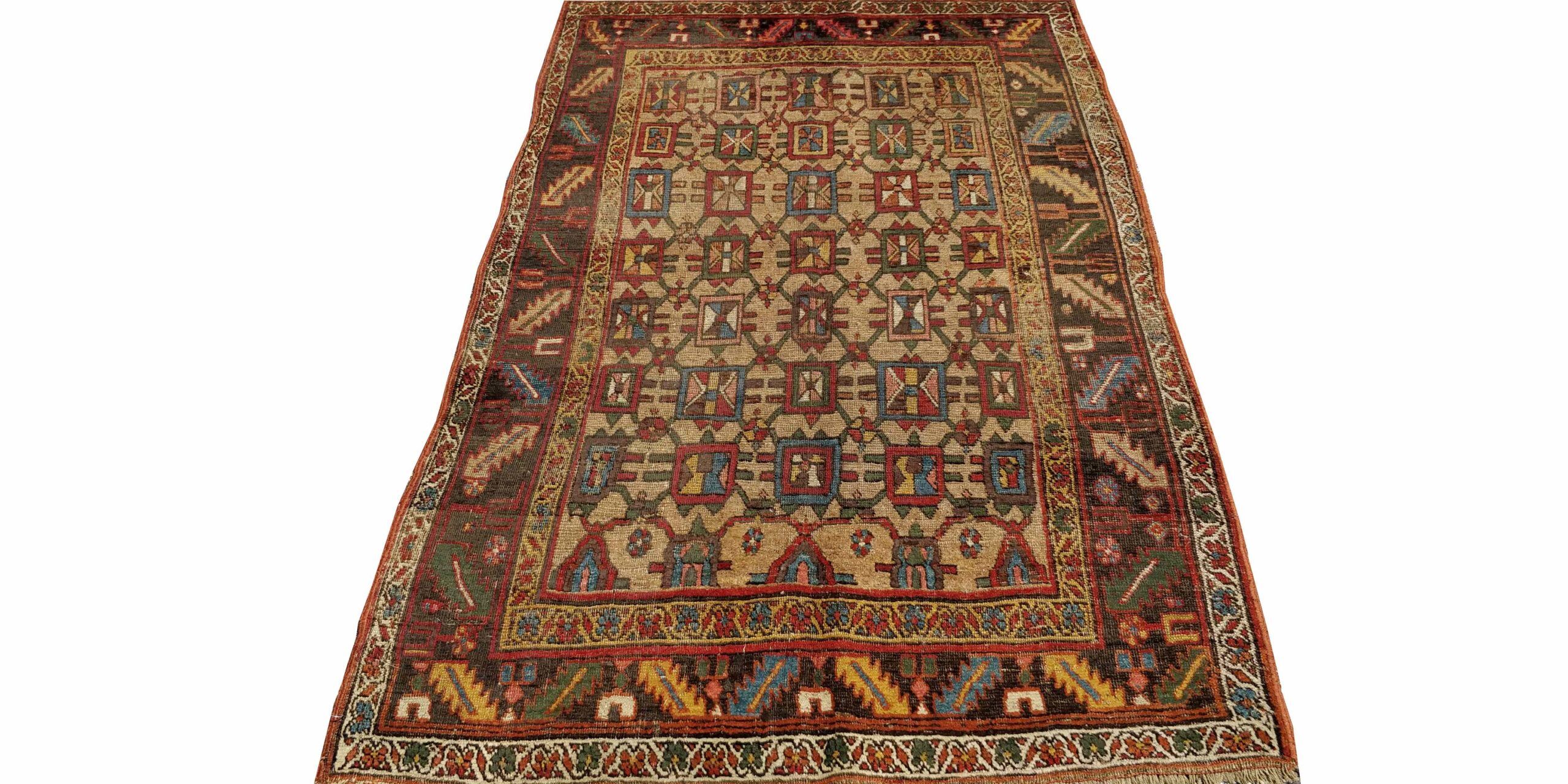 4X6 Camel Antique Bidjar Rug 1 9589710 Scaled 1