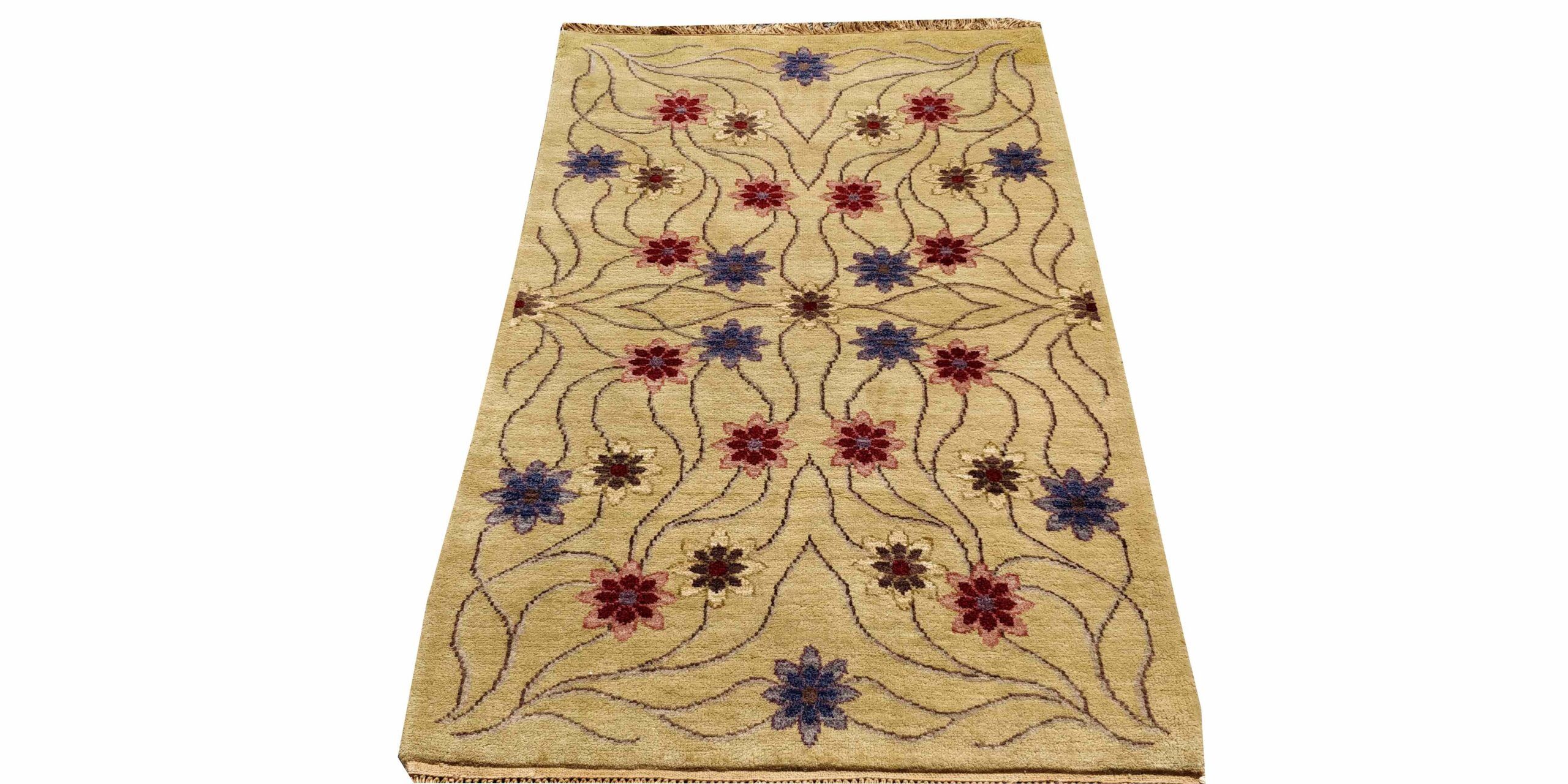 3X5 Mustard Modern Age Contemporary Agra Rug 1 9589815 Scaled 1