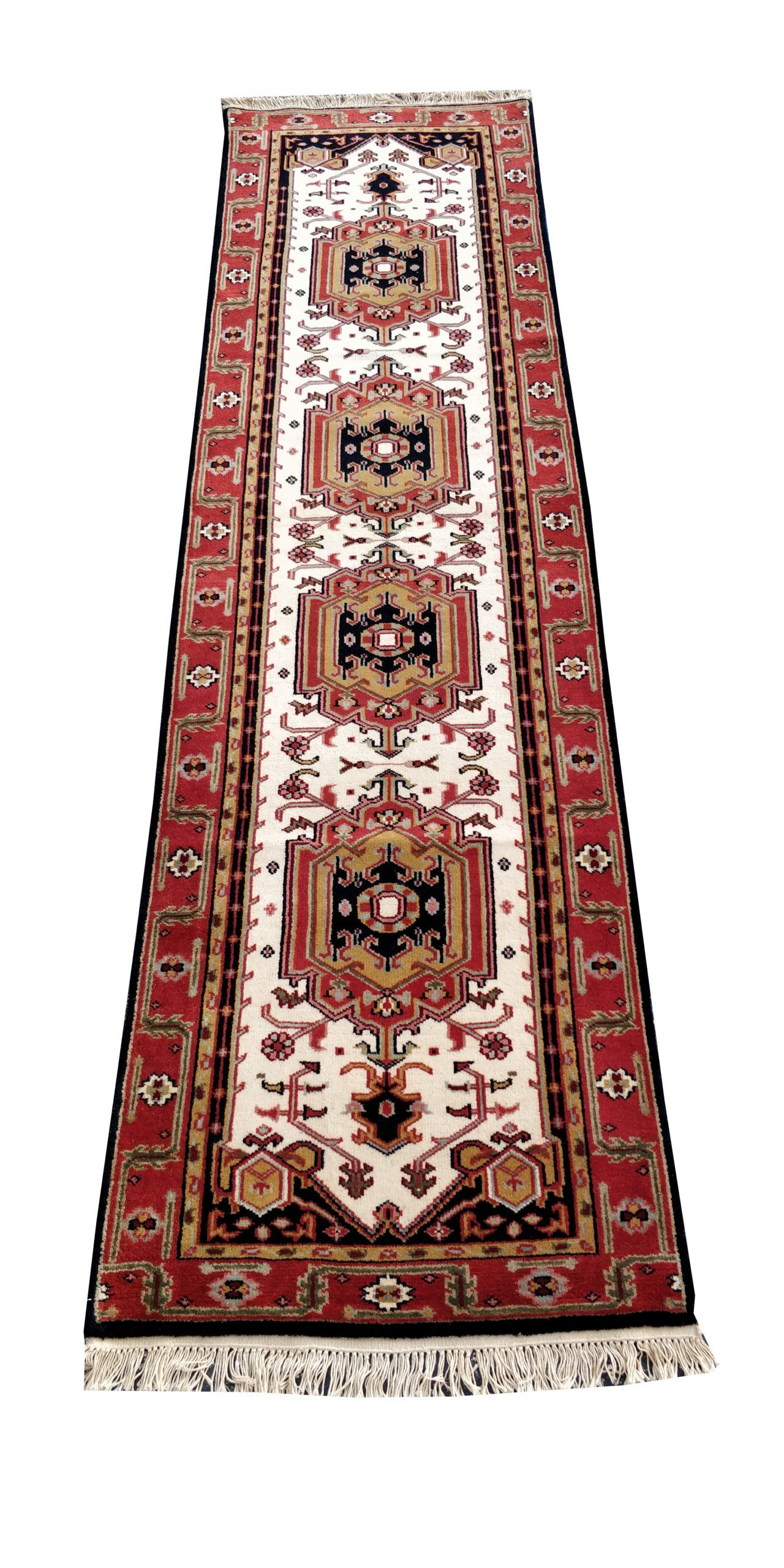 10Ft Ivory Modern Age Heriz Rug 1 9590471 Scaled 1