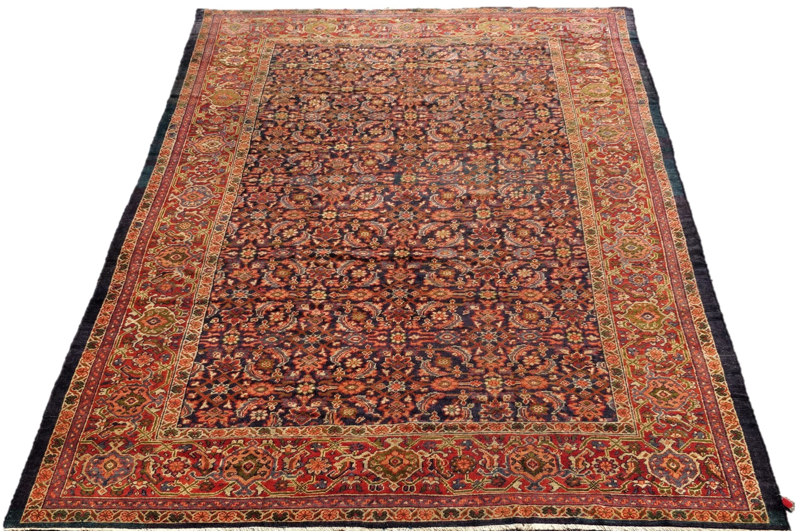 9X12 Navy Antique Malayar Rug 1 0684440 Scaled 1