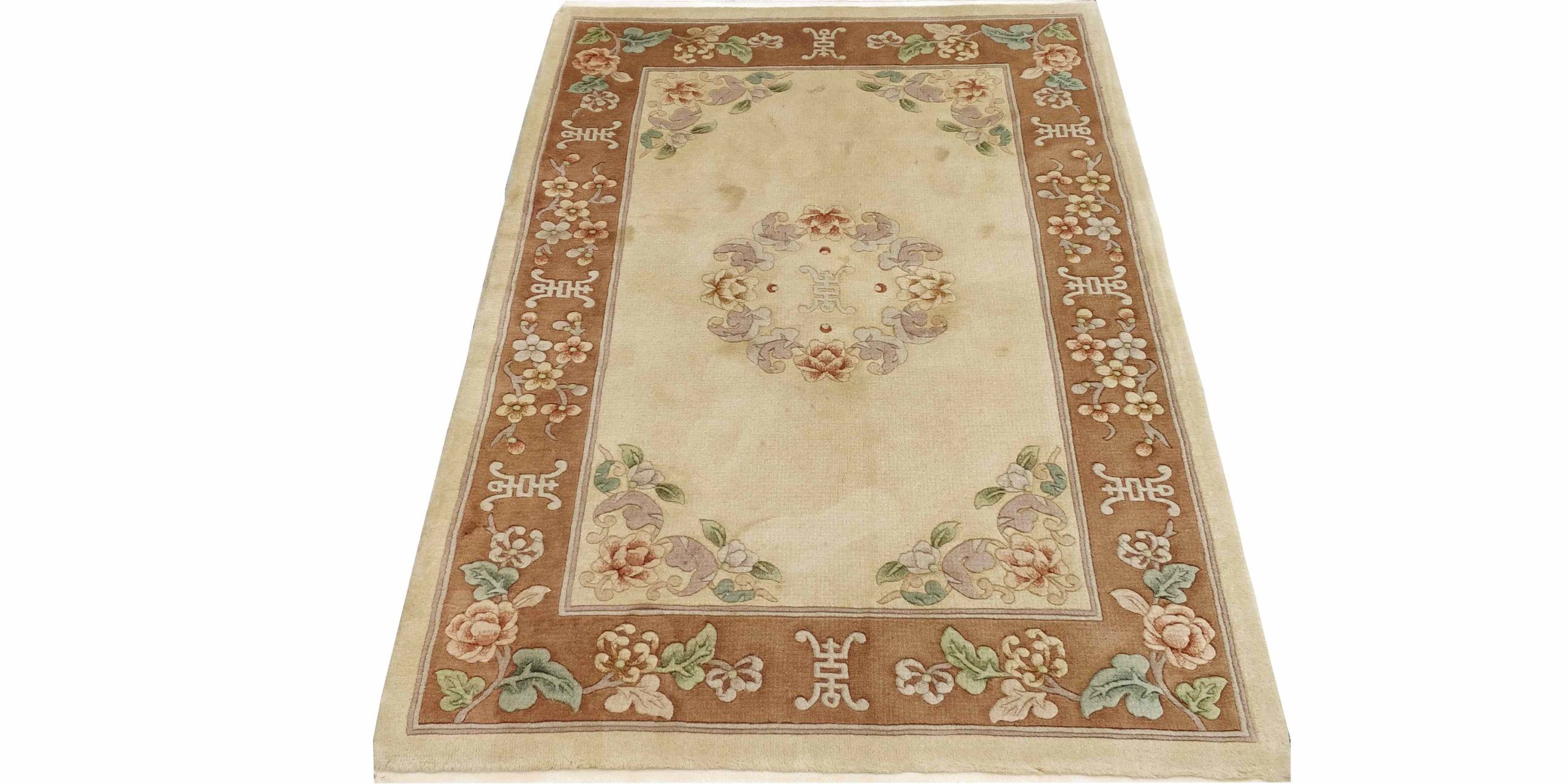 4X6 Cream Modern Age Peking Rug 1 7730027 Scaled 1