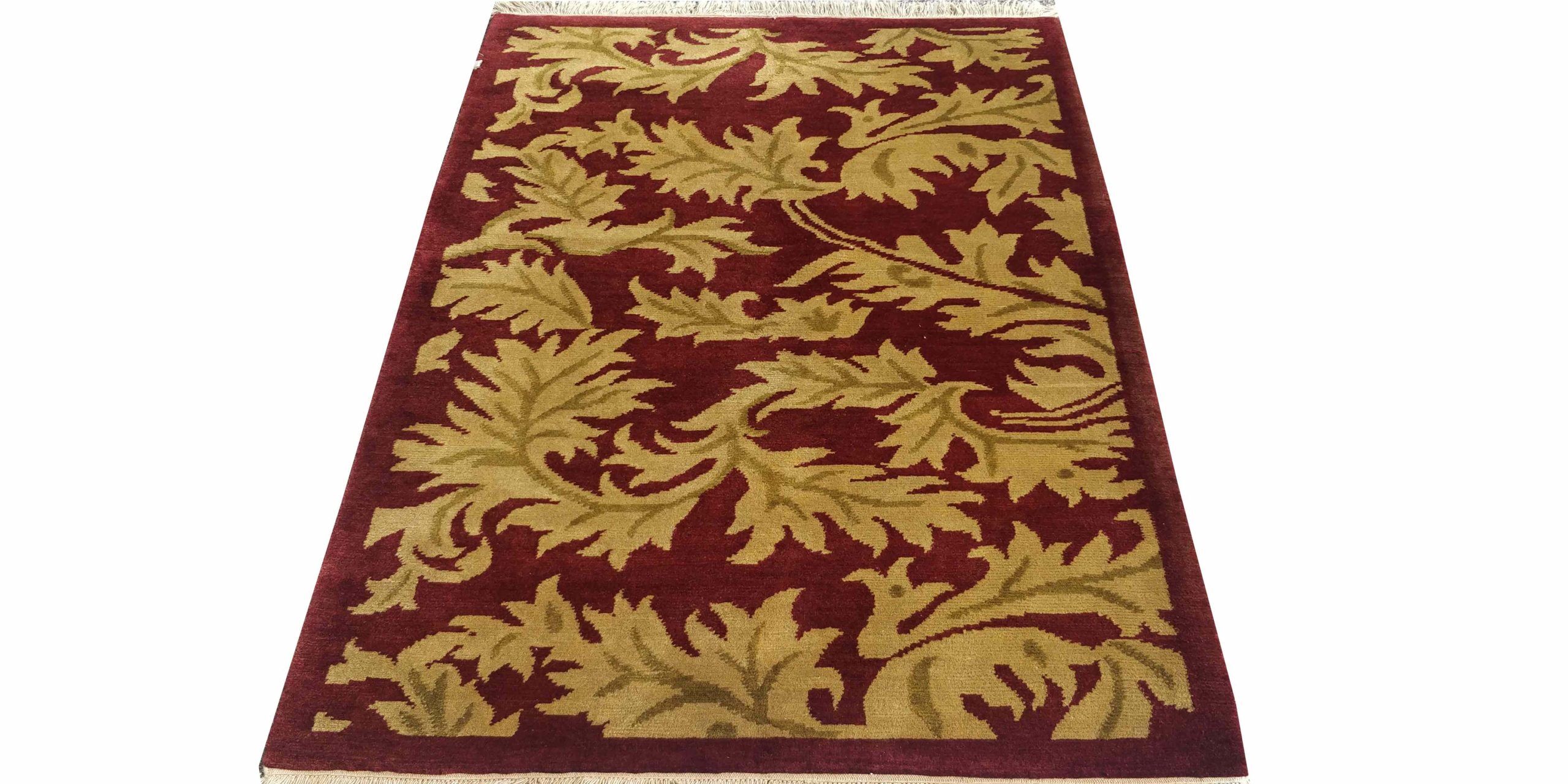 4X6 Rusty Red Modern Age Contemporary Rug 1 7730156 Scaled 1