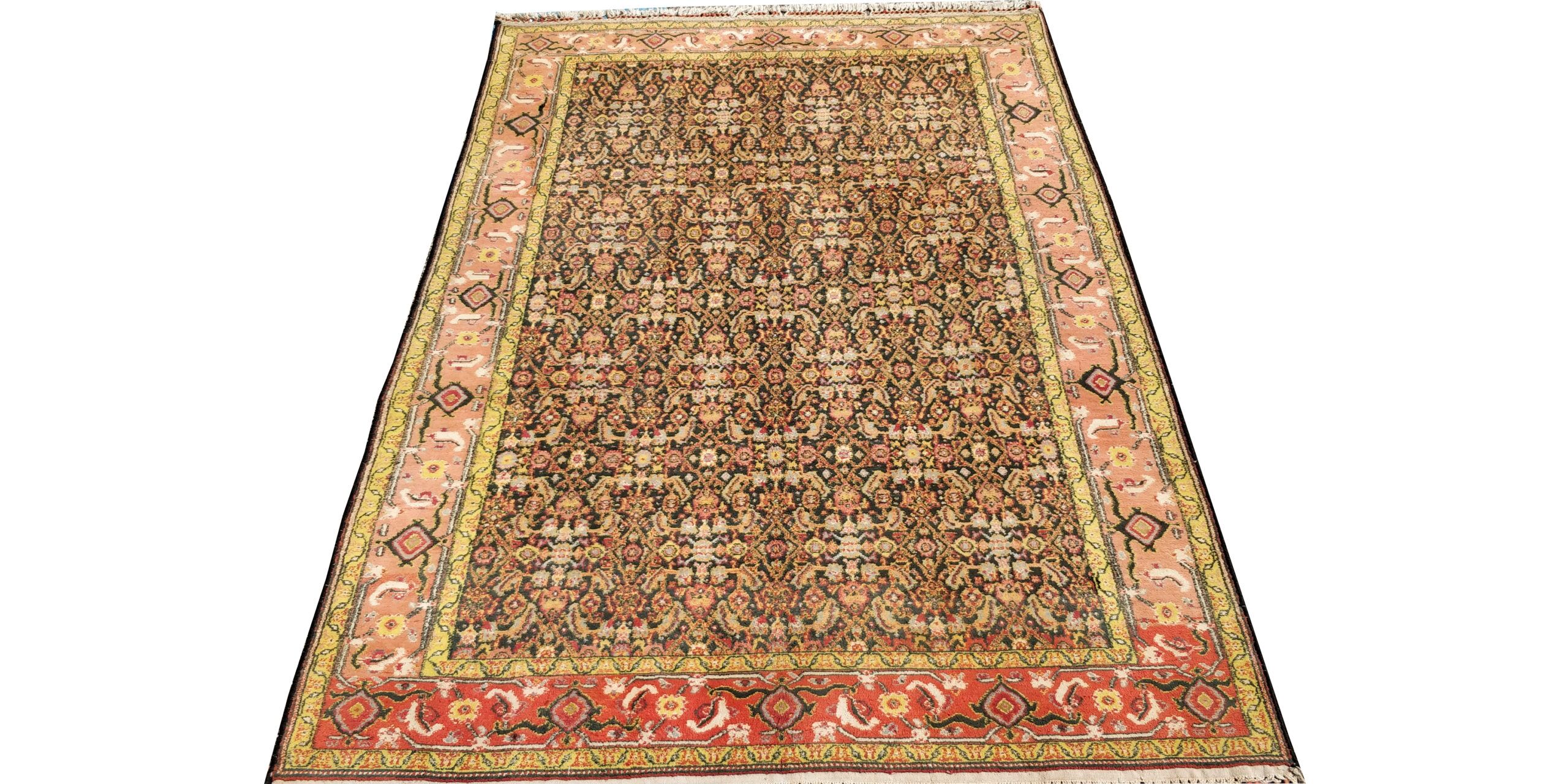 5X7 Black Antique Amritsar Rug 1 7730533 Scaled 1