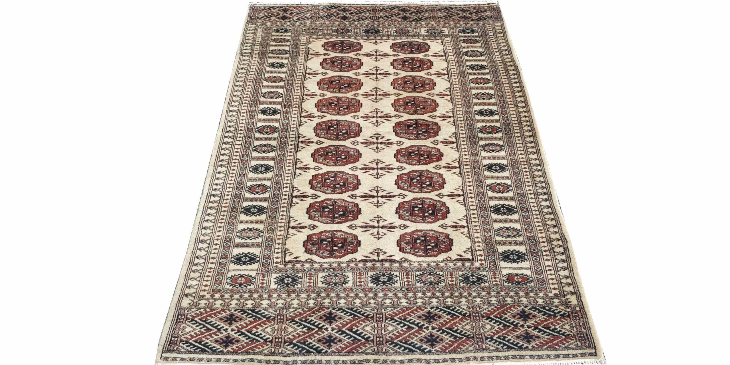 4X6 Ivory Modern Age Bokara Rug 1 9589414 Scaled 1