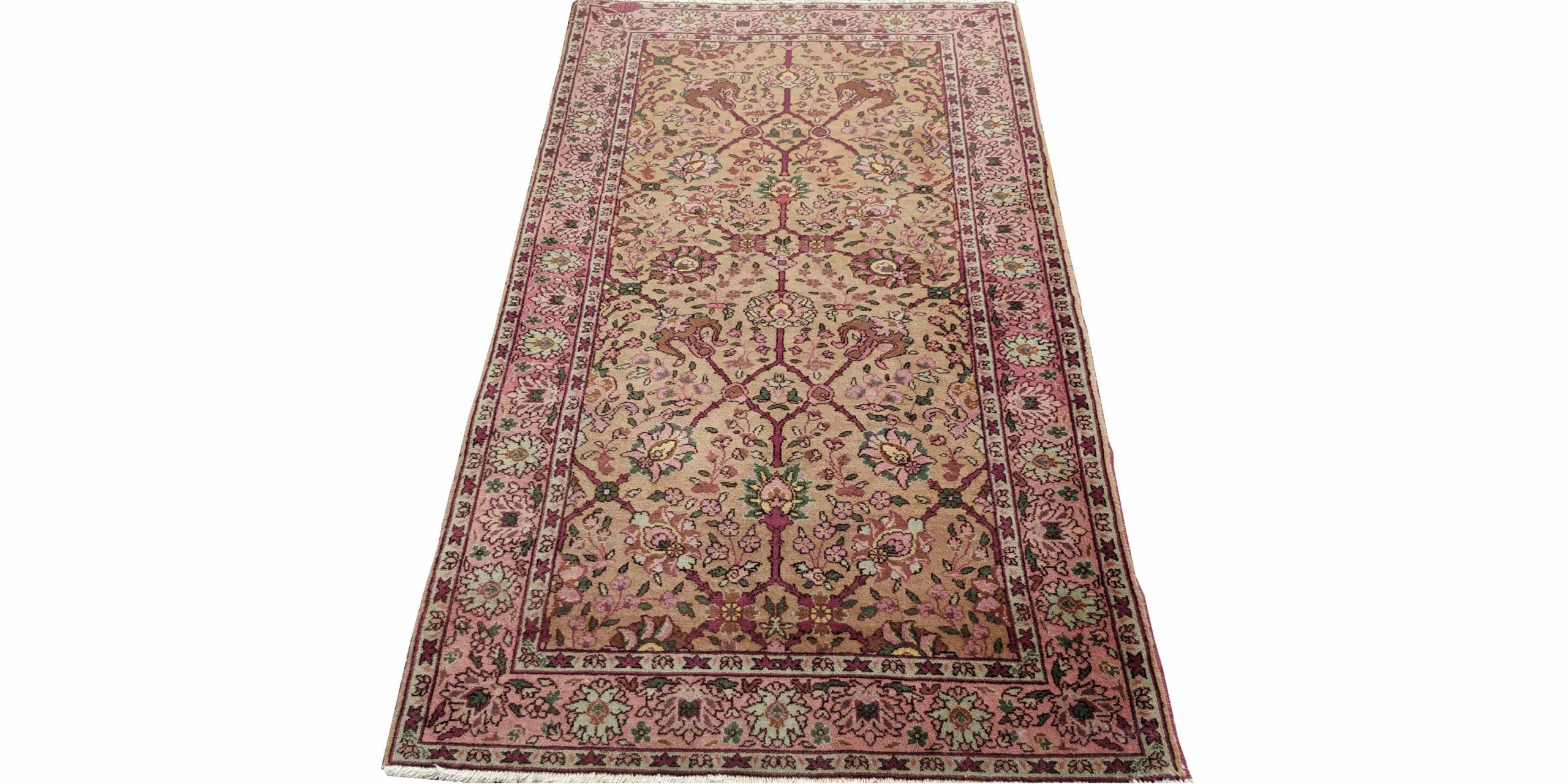 3X5 Light Brown Antique Oushak Rug 1 9589961 Scaled 1