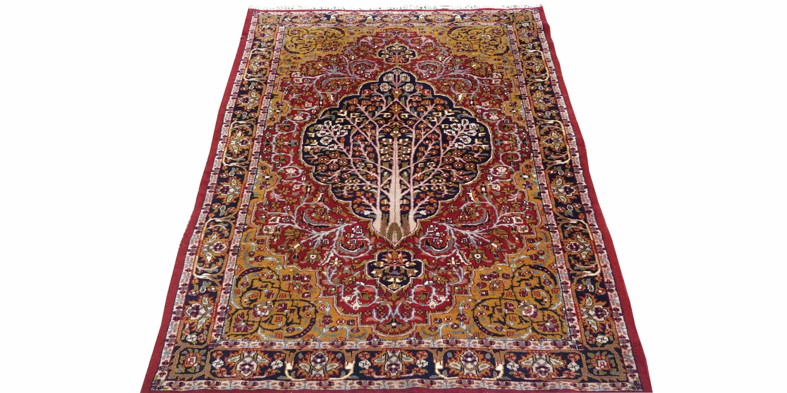 4X6 Red Antique Tree Of Life Rug 1 9930163 Scaled 1
